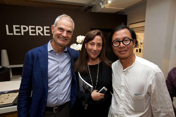 Mark Strauss, president of Interior Design, Ilene Shaw, a CODAawards 2014 juror, and David Ling of David Ling Architect.