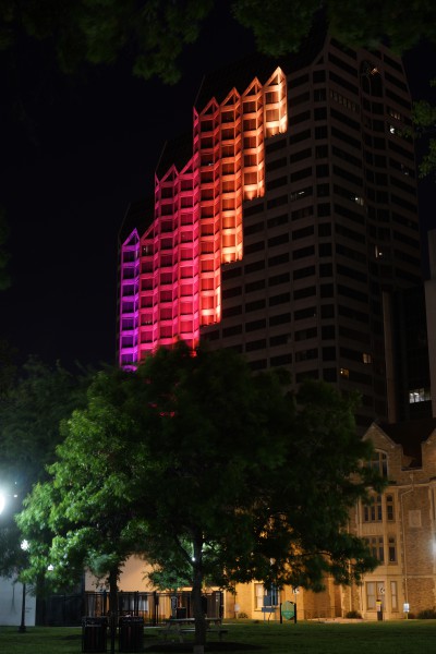 Kinetic Skyline,, located in downtown San Antonio, TX 2015