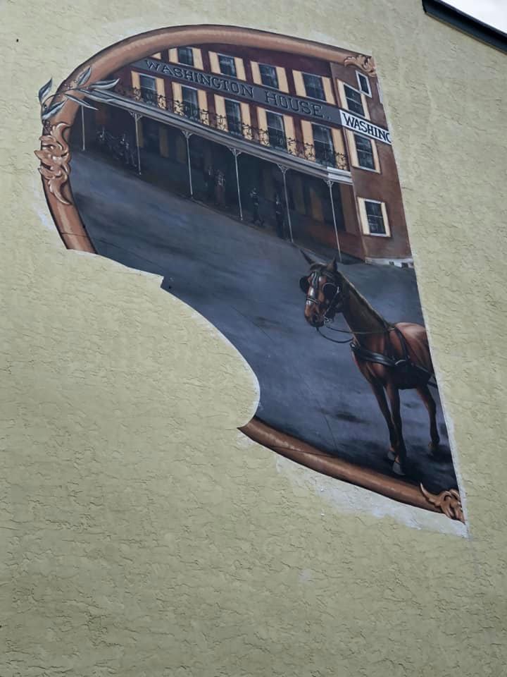 Hamburg Historical Mural
