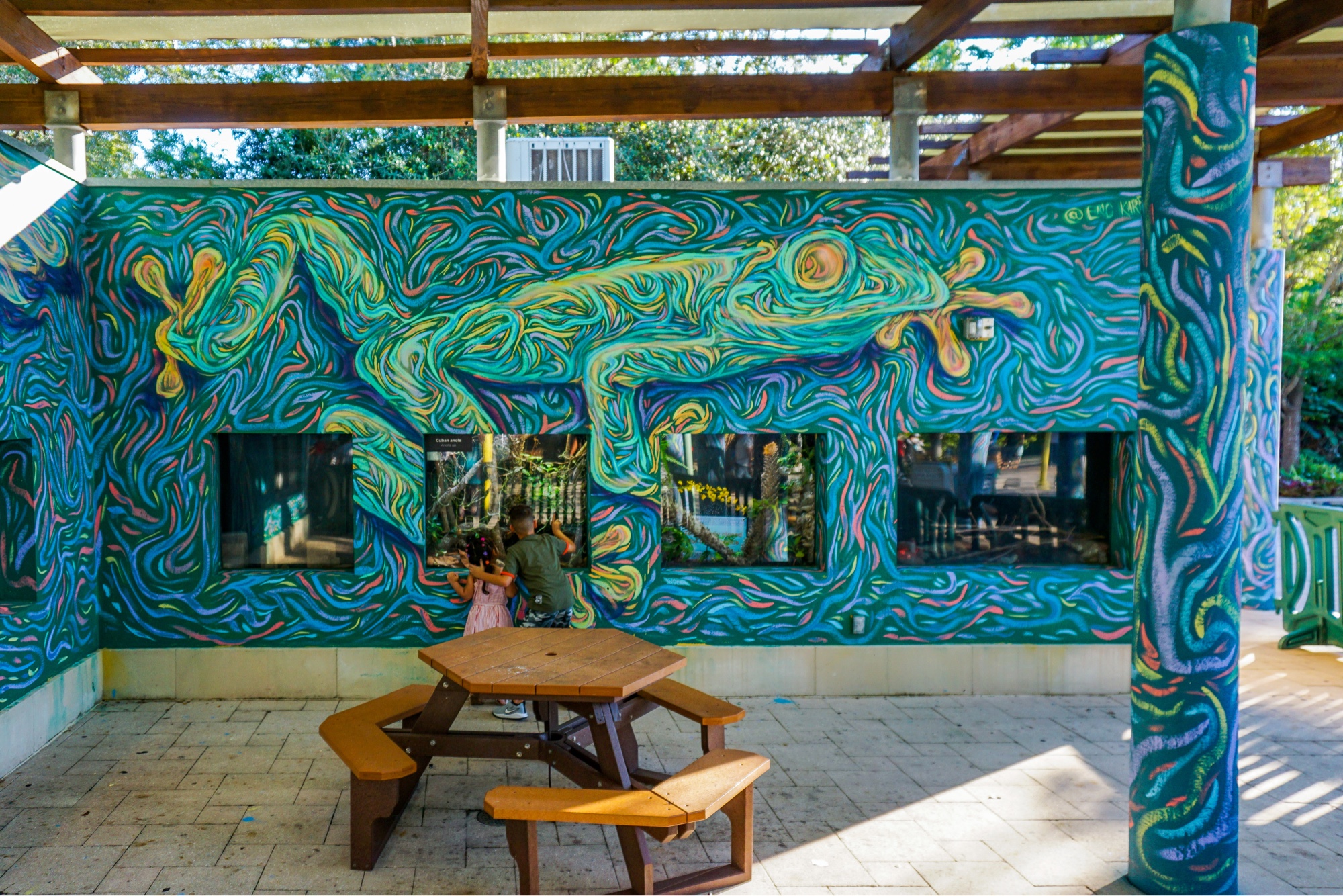 ZooMiami – Amazon & Beyond Immersive Mural Environment