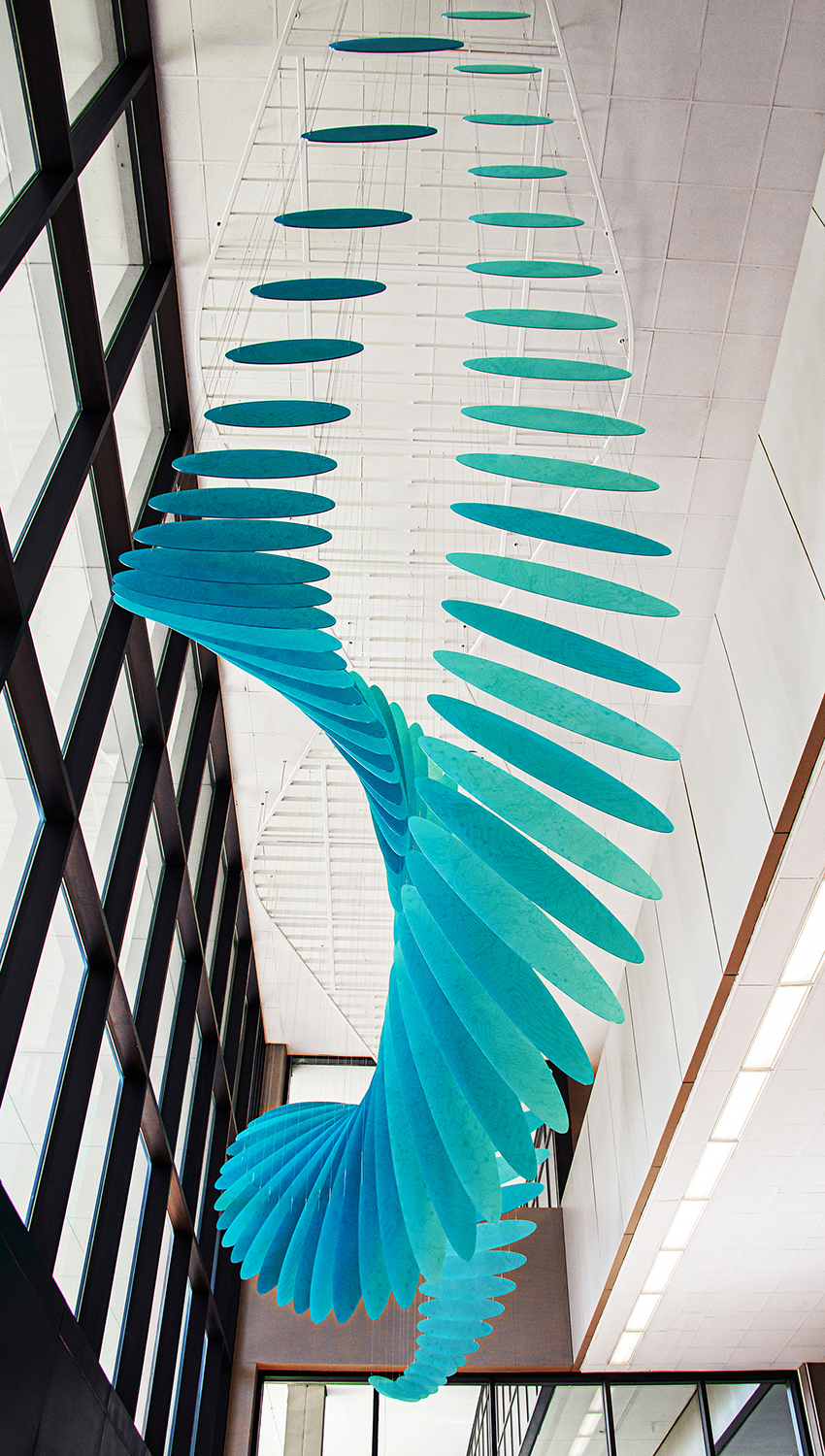 Cleveland State University Science Building – Commissioned Sculpture