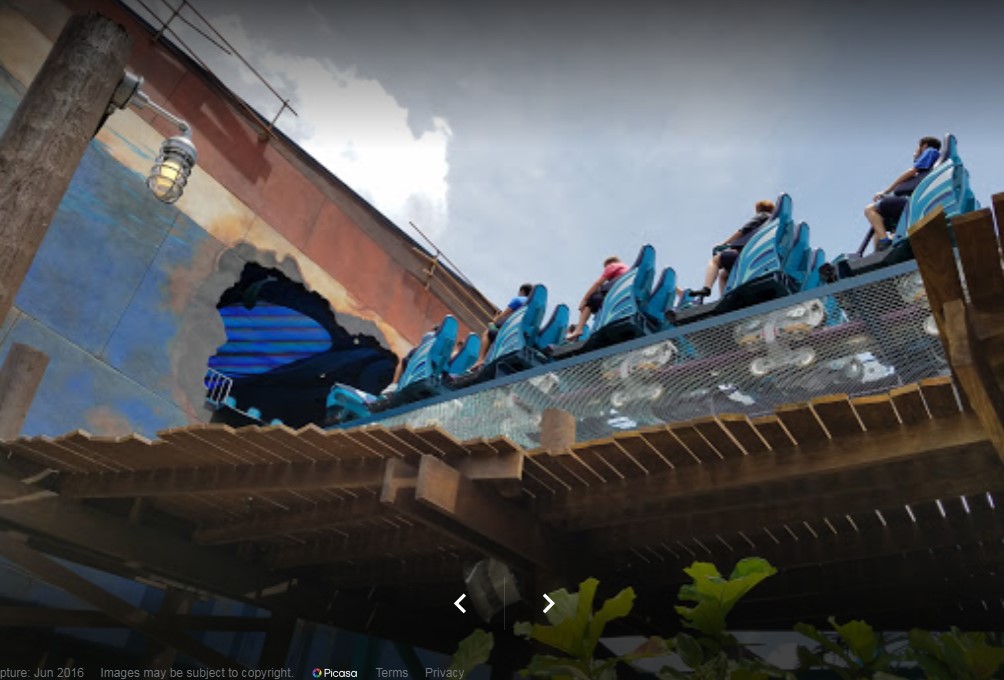 Mako Roller Coaster, Sea World Florida