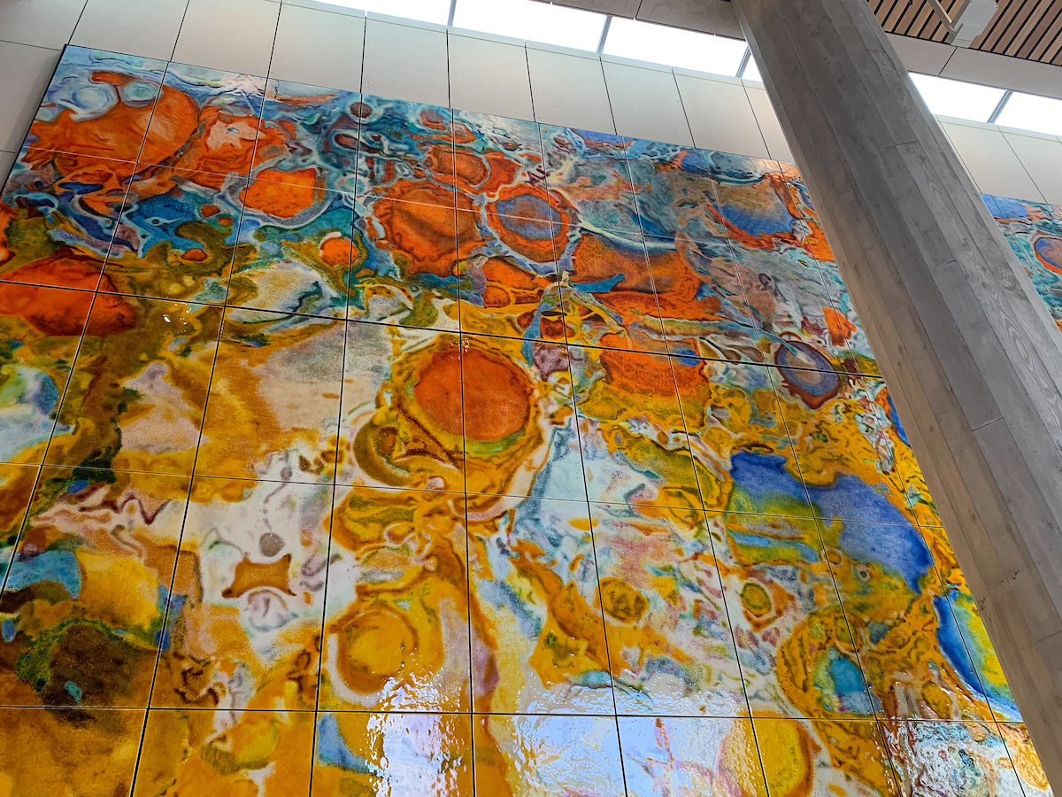 Multnomah County Central Courthouse Lobby Artwork