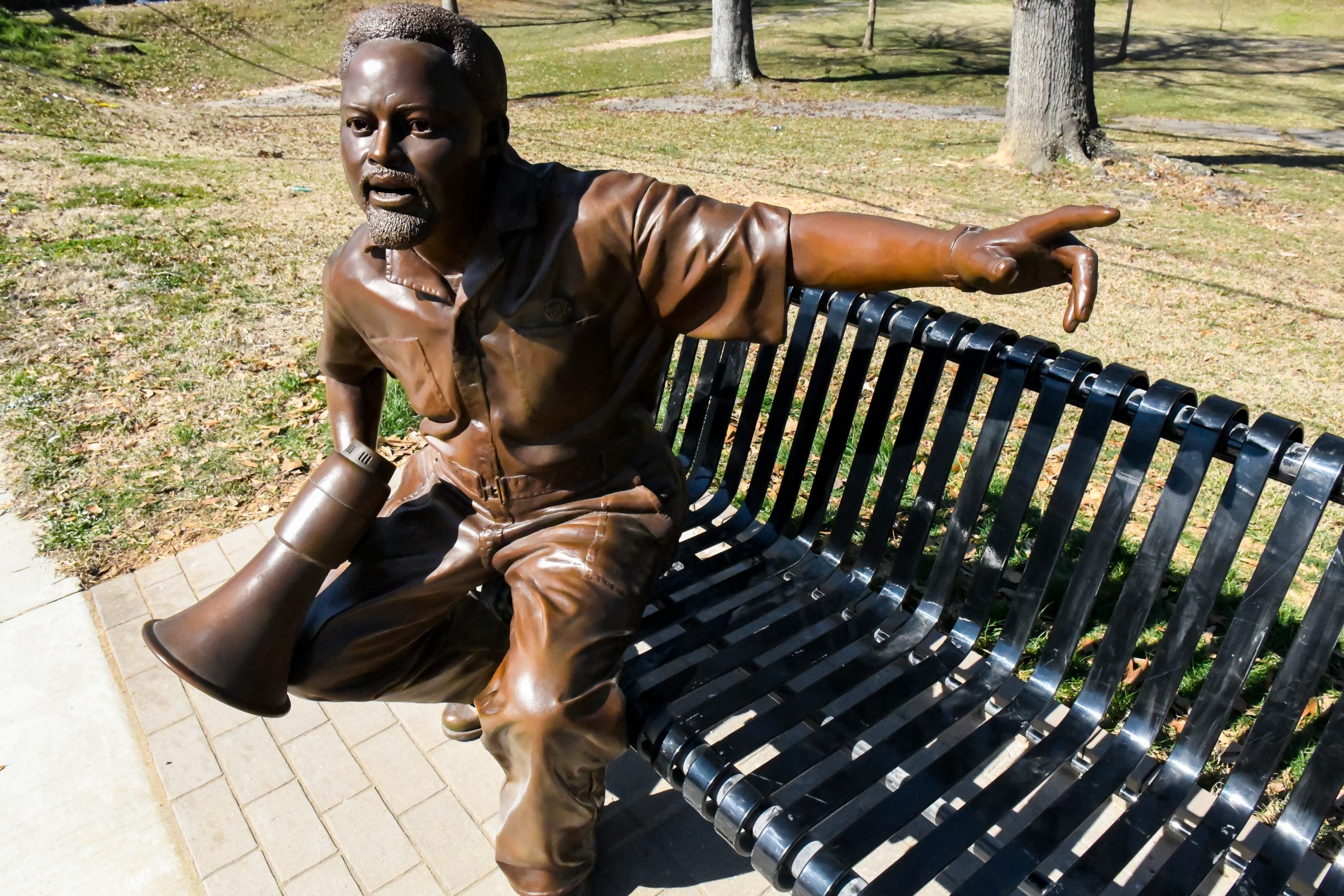 Civil Rights Heroes in Mozley Park, Atlanta