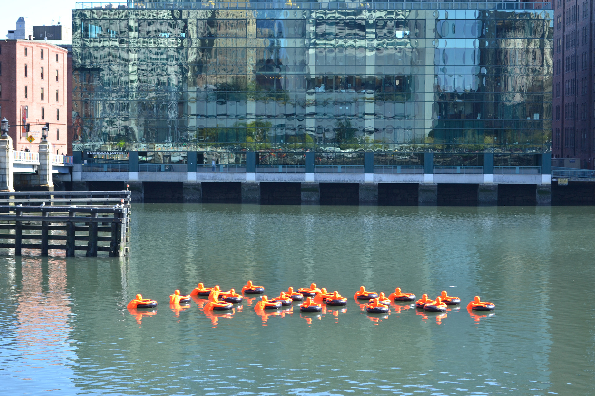 SOS (Safety Orange Swimmers)