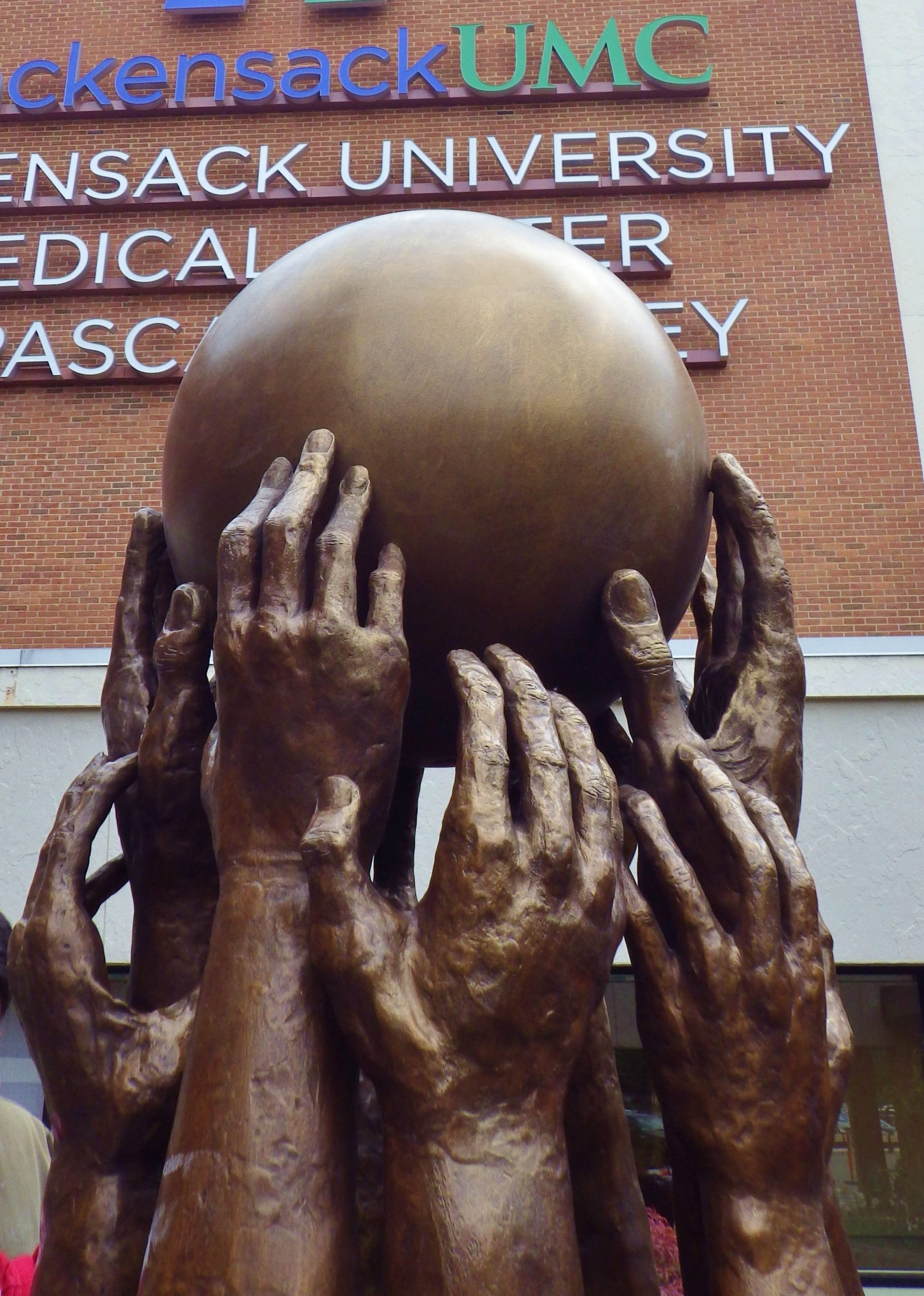 Community Spirit Sculpture -NJ Hospital