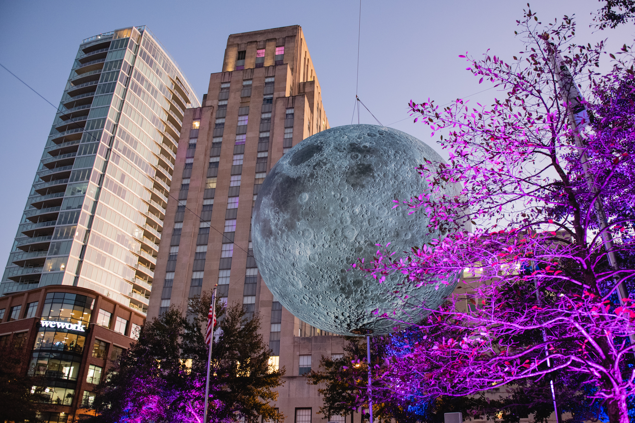 Bull Moon Rising & the Illumination of Historic Parrish Street