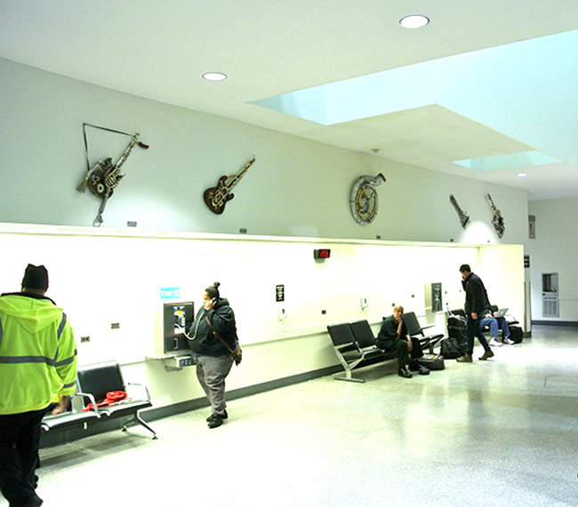 Cleveland International Airport Display