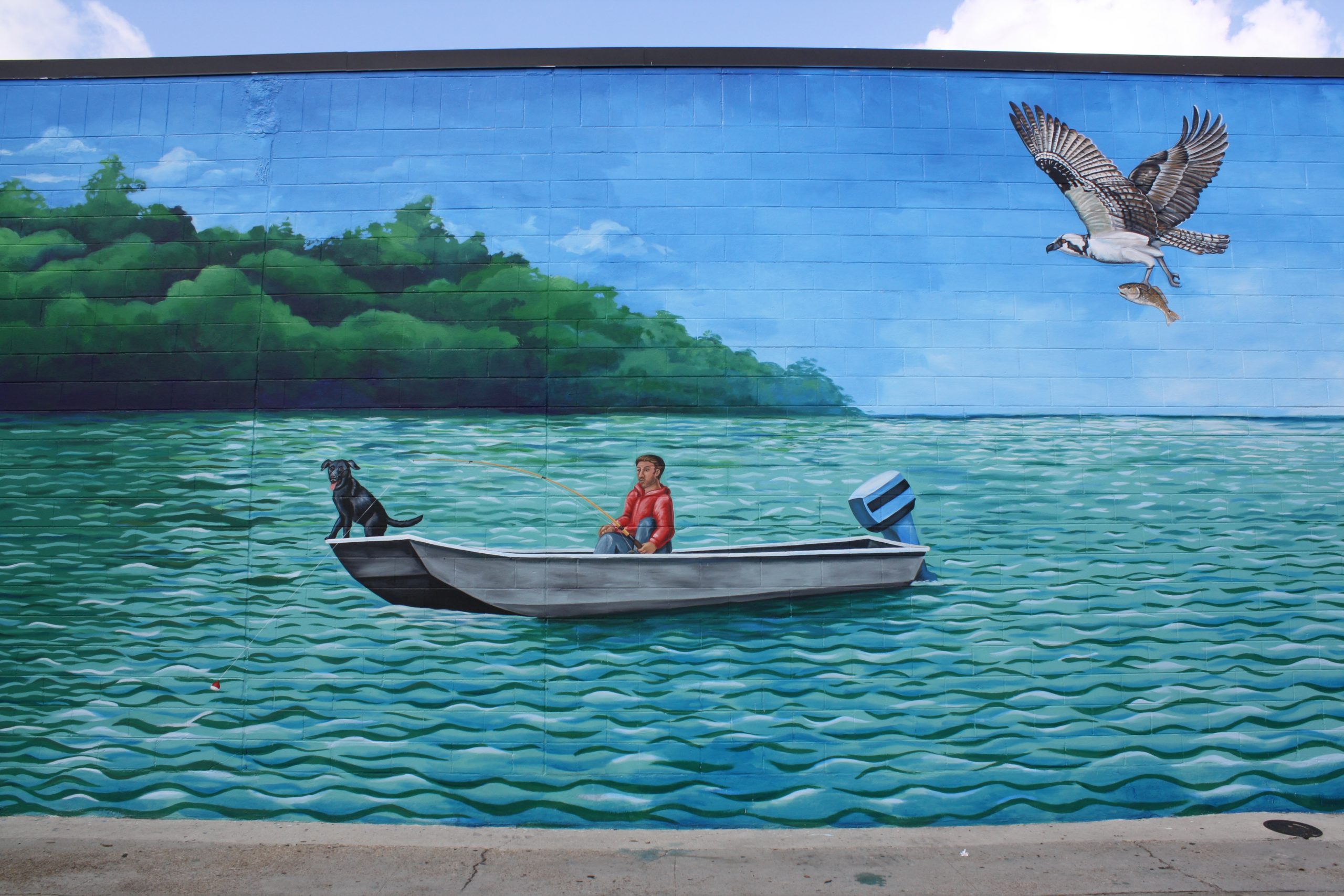 Breaux Mart Bayou Mural
