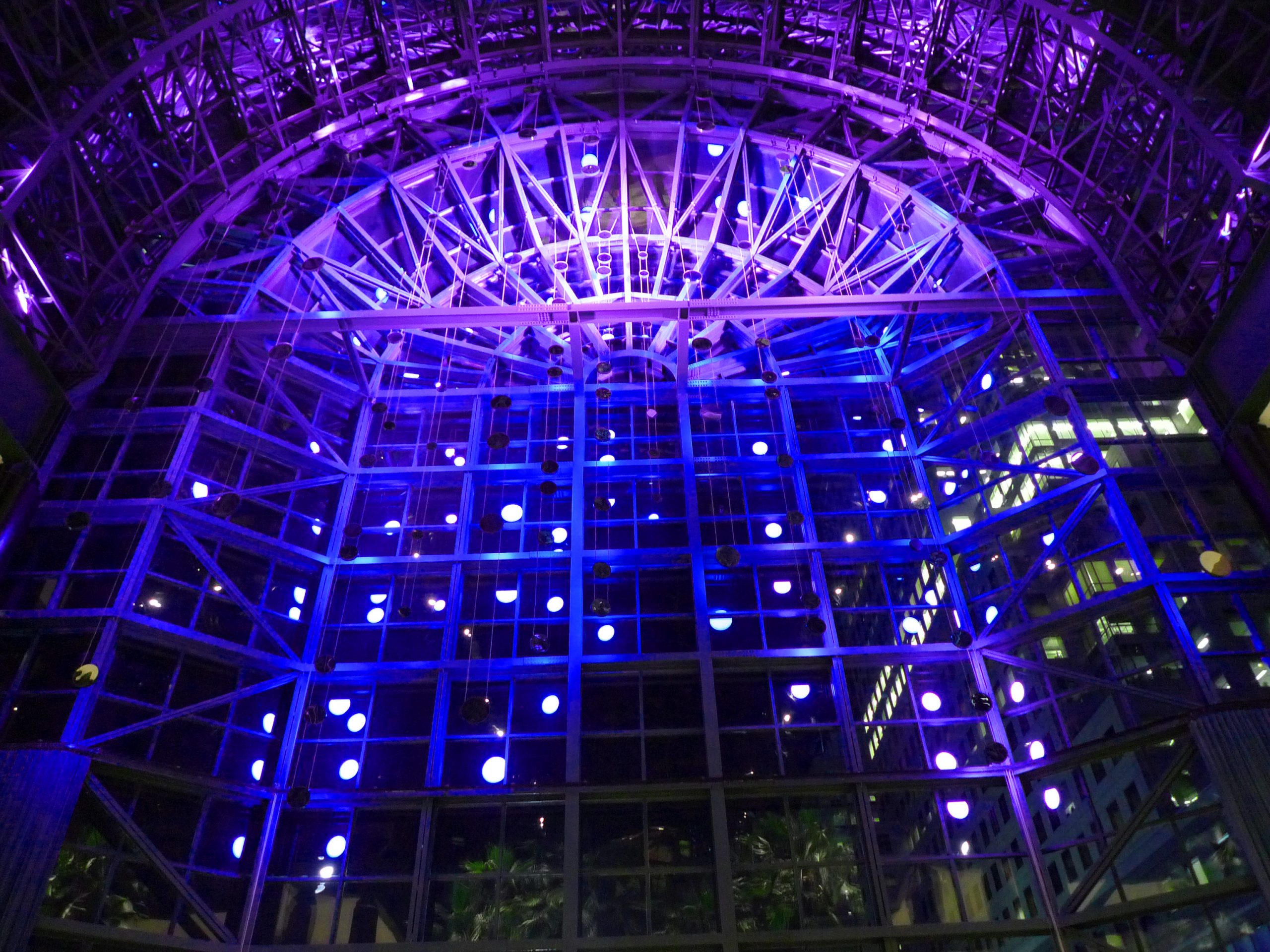 Light Cycles at the Winter Garden