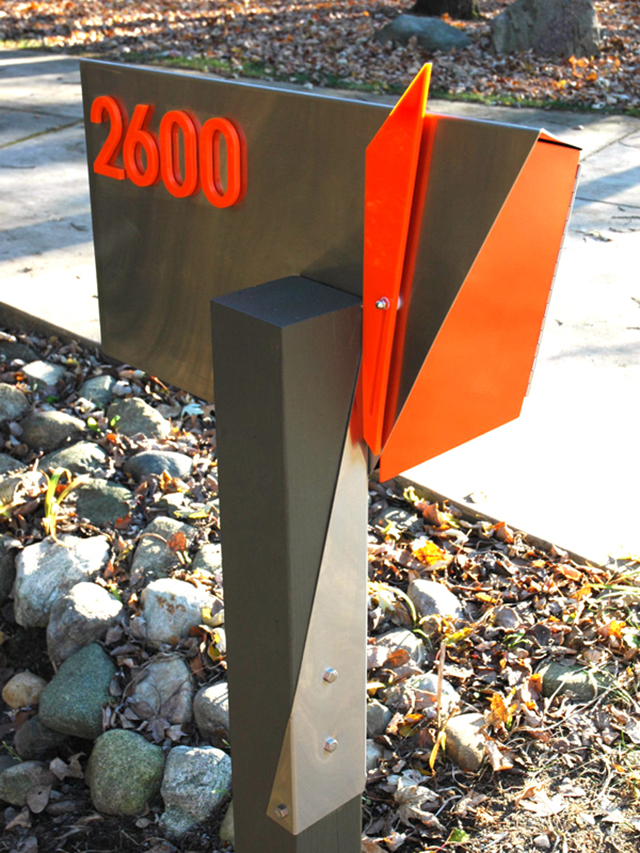 Custom Modern Mailboxes
