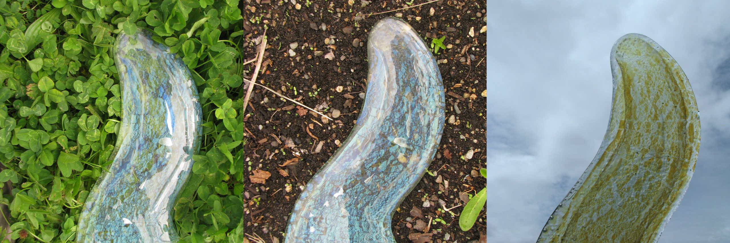 Octavia Fused Glass Sculpture