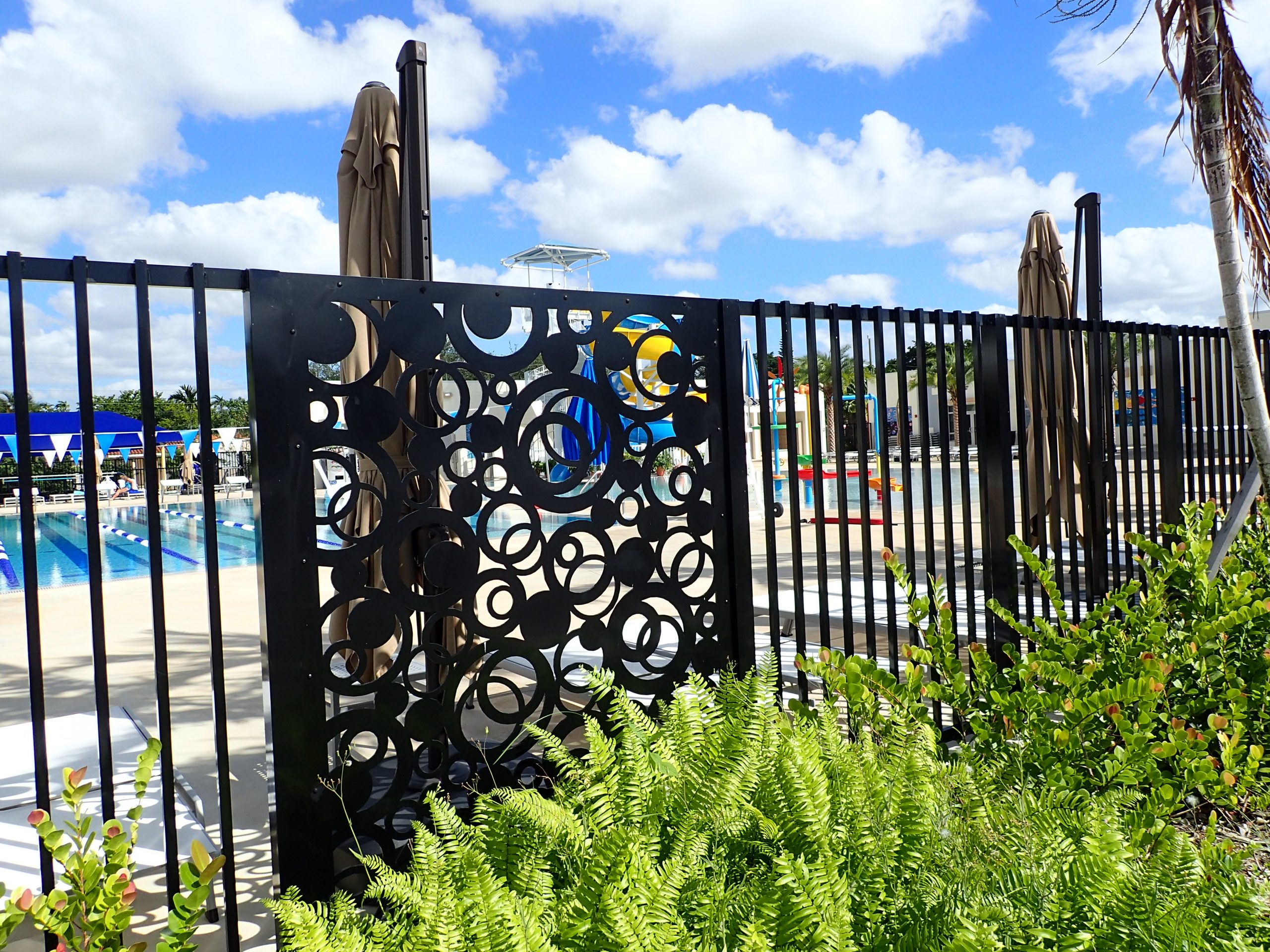 Miami Springs Aquatic Center – Sculpture & Decorative Fence