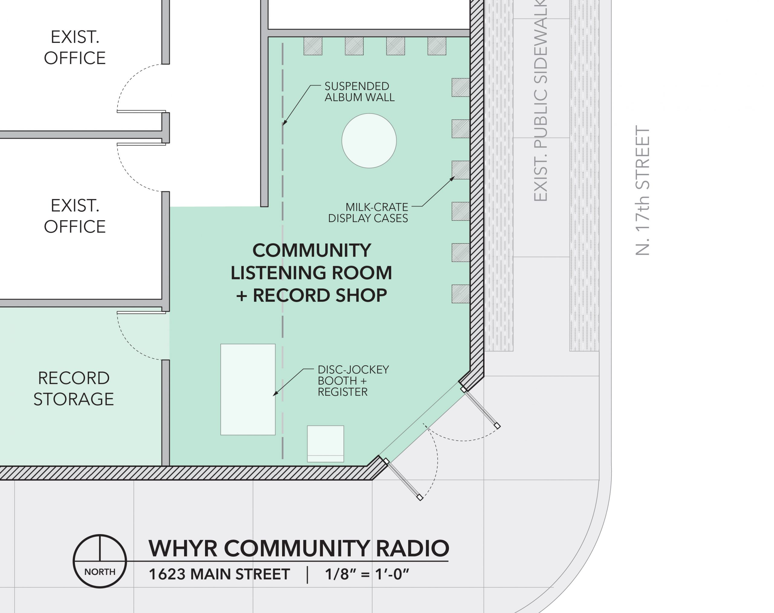 Pop-Up Community Record Shop   Listening Room
