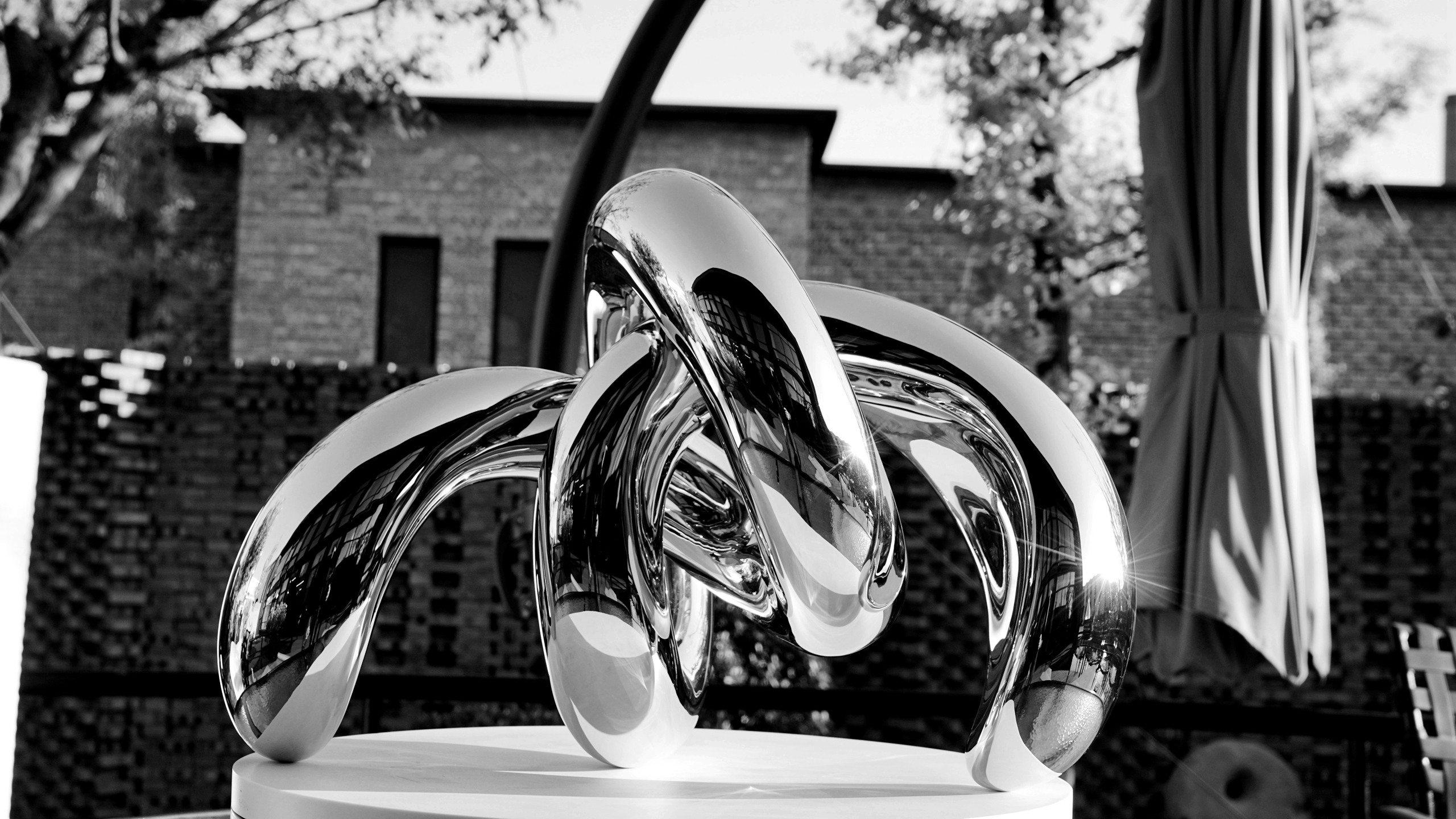 Mirror Polished Stainless Steel Sculpture-Crab