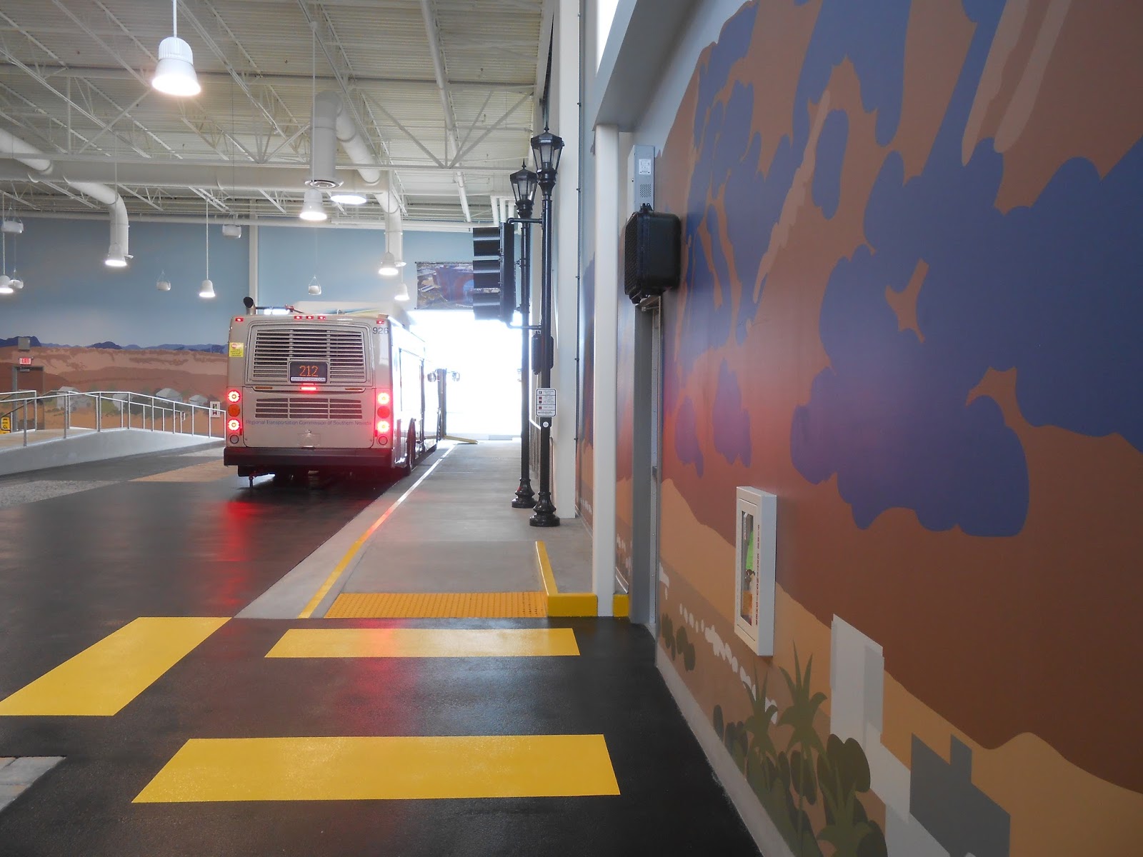 RTC Mobility Training Center  – Interior Murals & Streetscape
