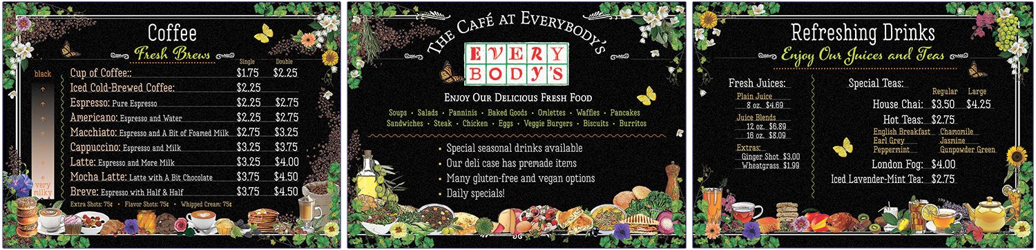 The Café at Everybody’s