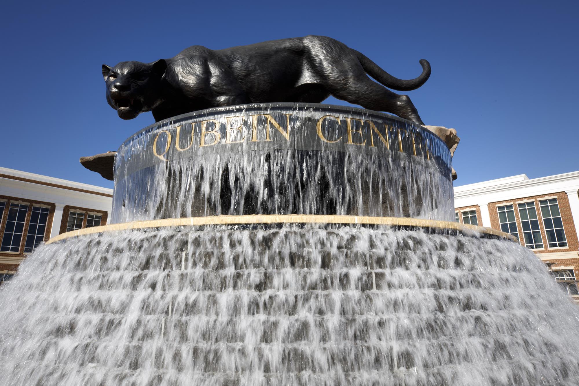 Panther Fountain for Qubein Arena