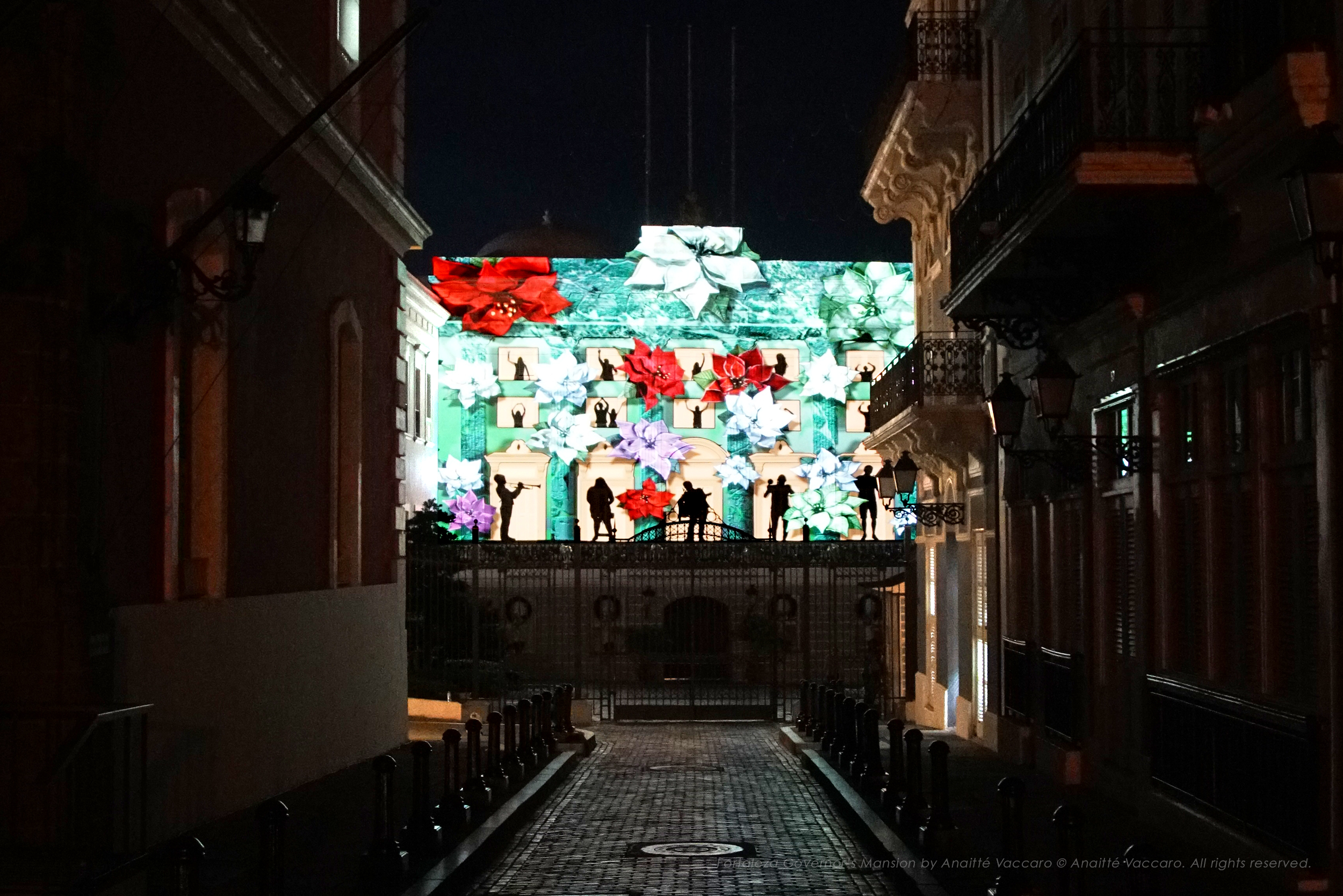 3d Mapping at Fortaleza – The Governor’s Mansion – Old San Juan, Puerto Rico