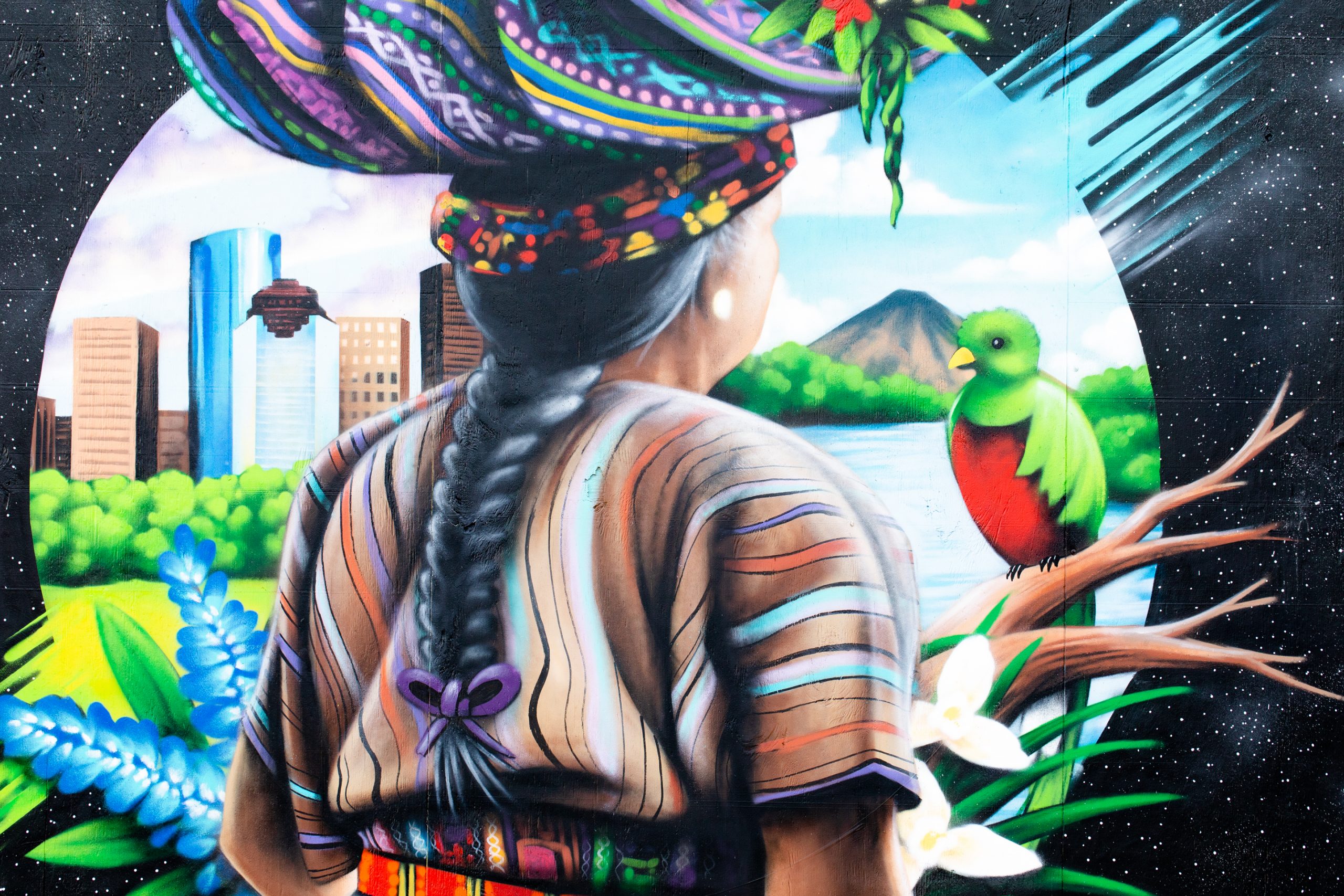 Earth Day Murals at Discovery Green 