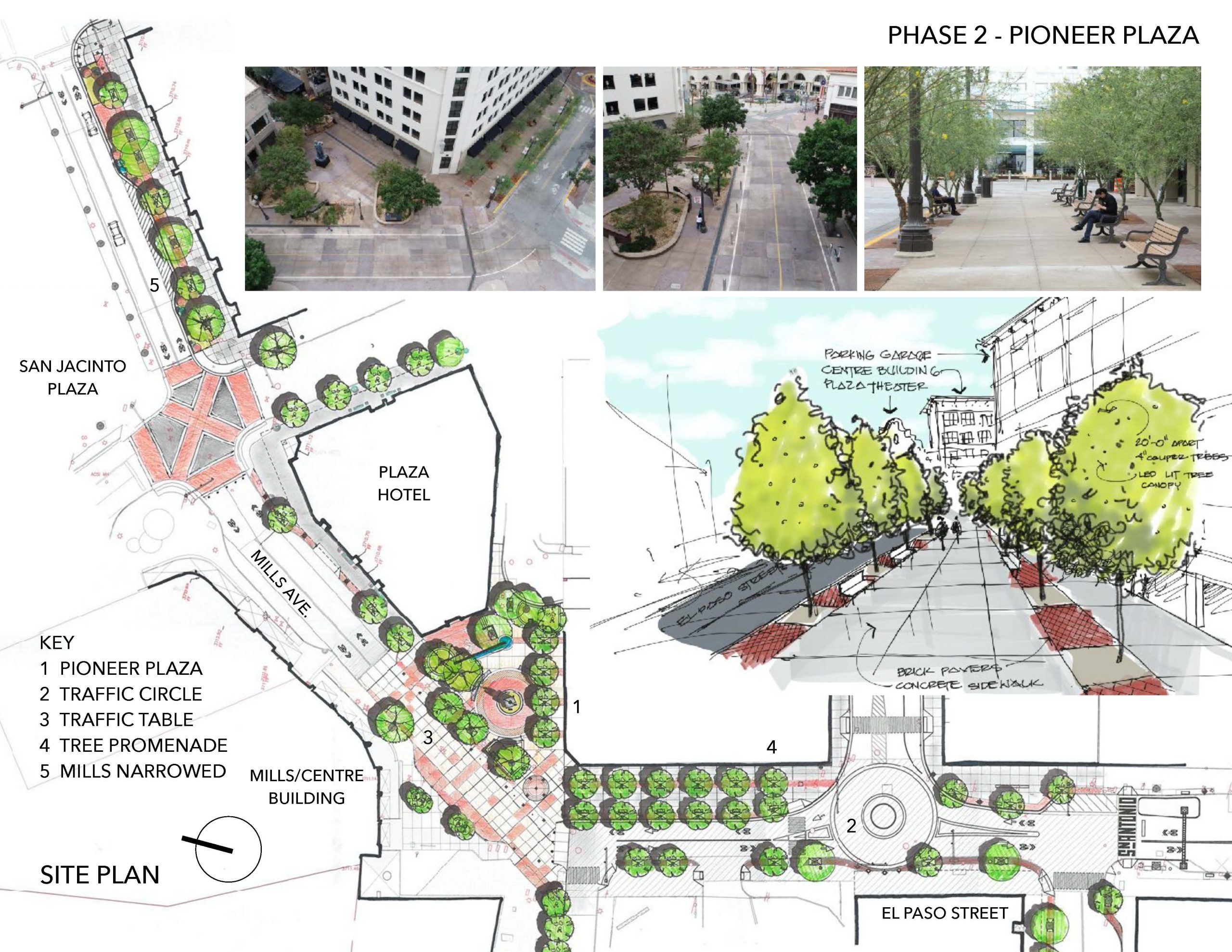 Paseo de Las Luces + Pioneer Plaza – A Street Revitalization Project