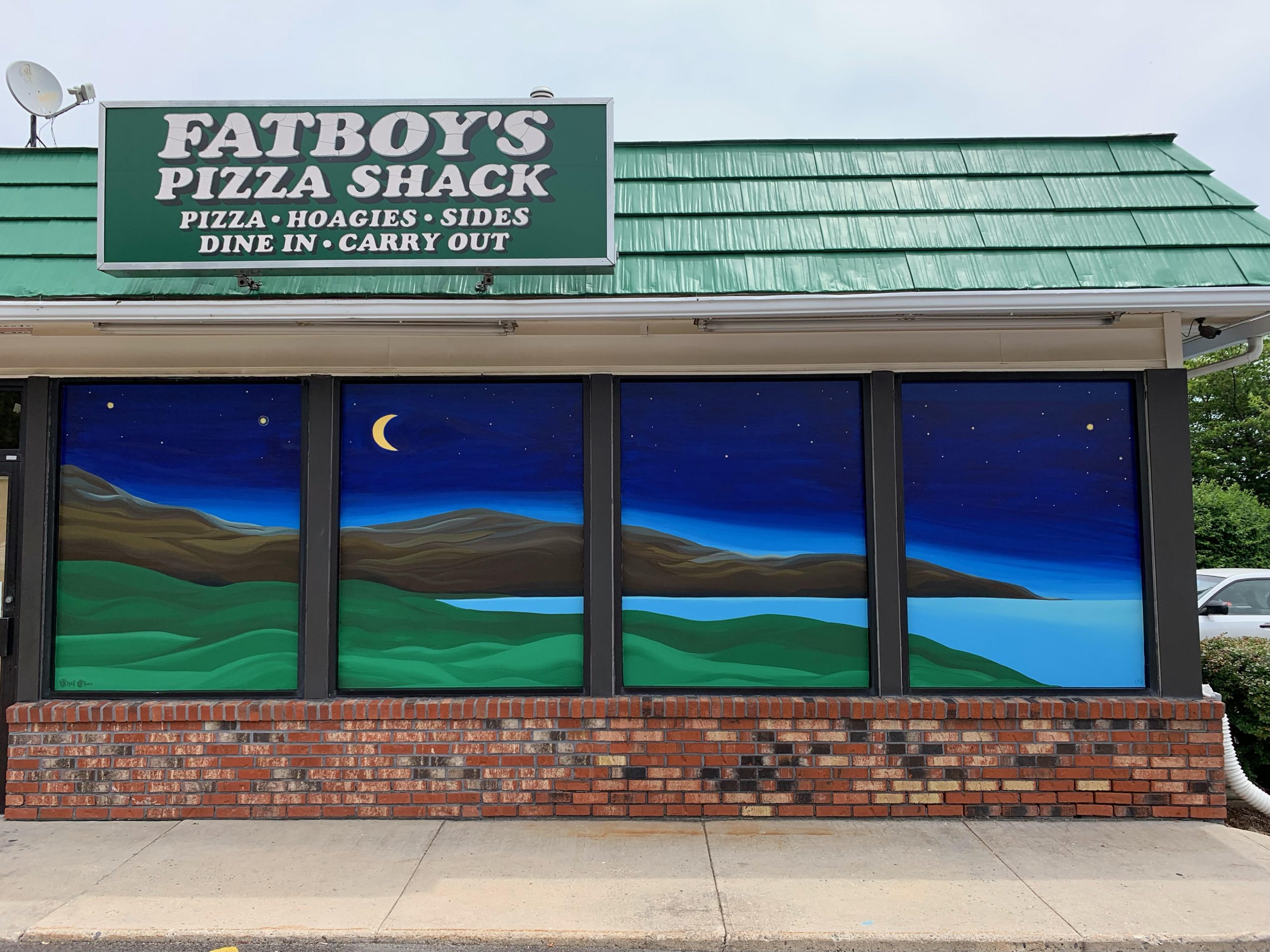 Fatboy’s Pizza Mural Frostburg, MD