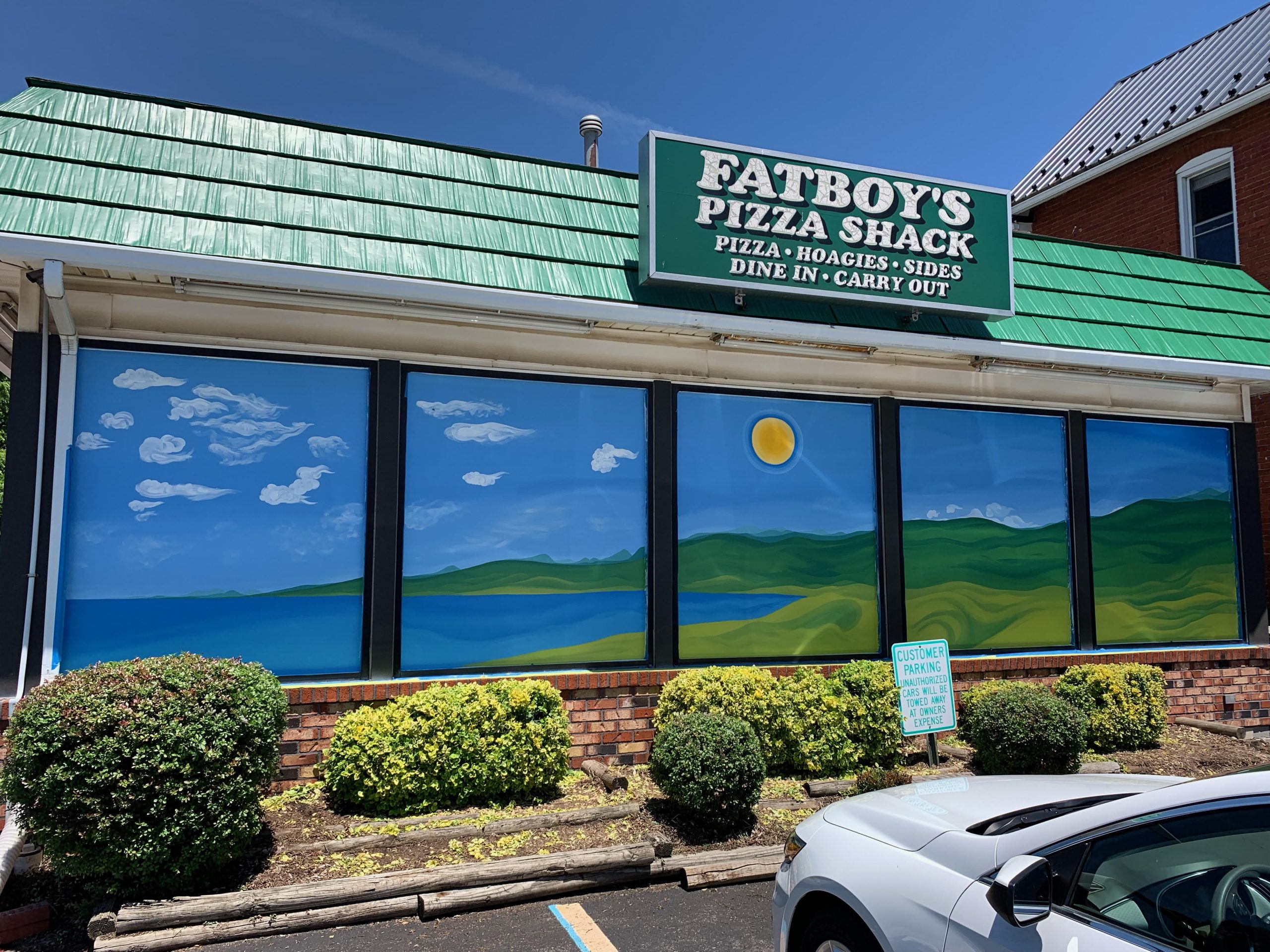 Fatboy’s Pizza Mural Frostburg, MD