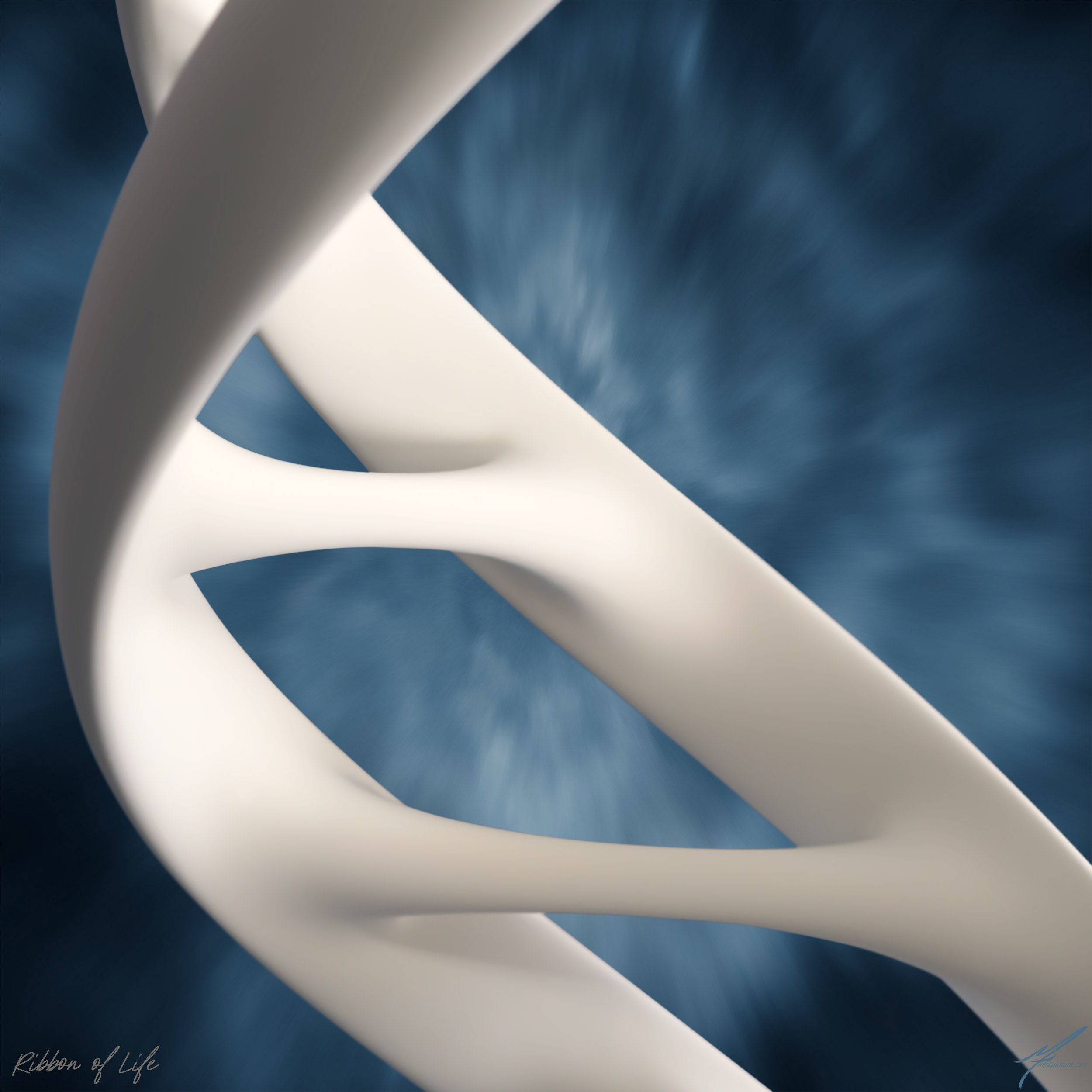 Ribbon of Life – DNA Sculpture