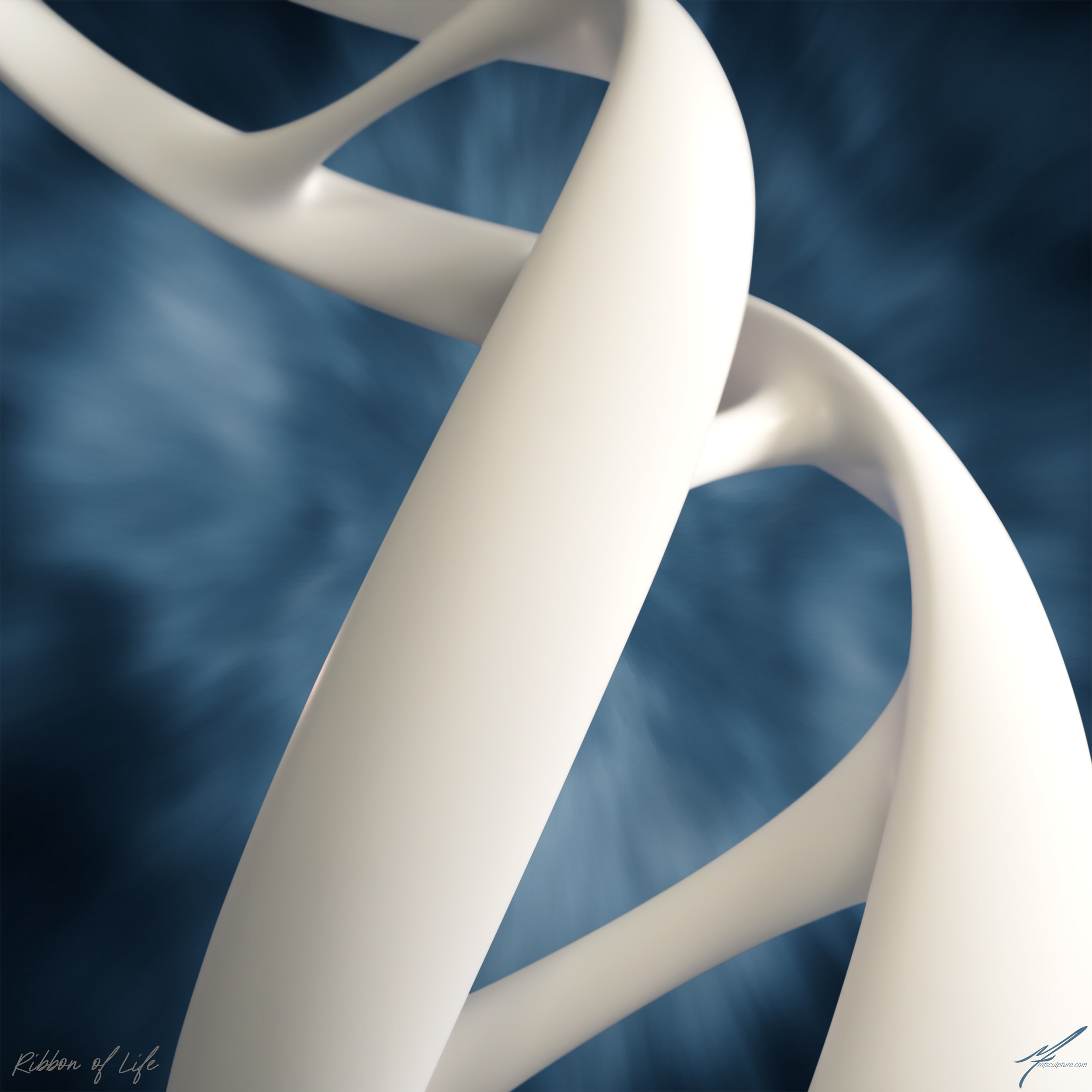 Ribbon of Life – DNA Sculpture