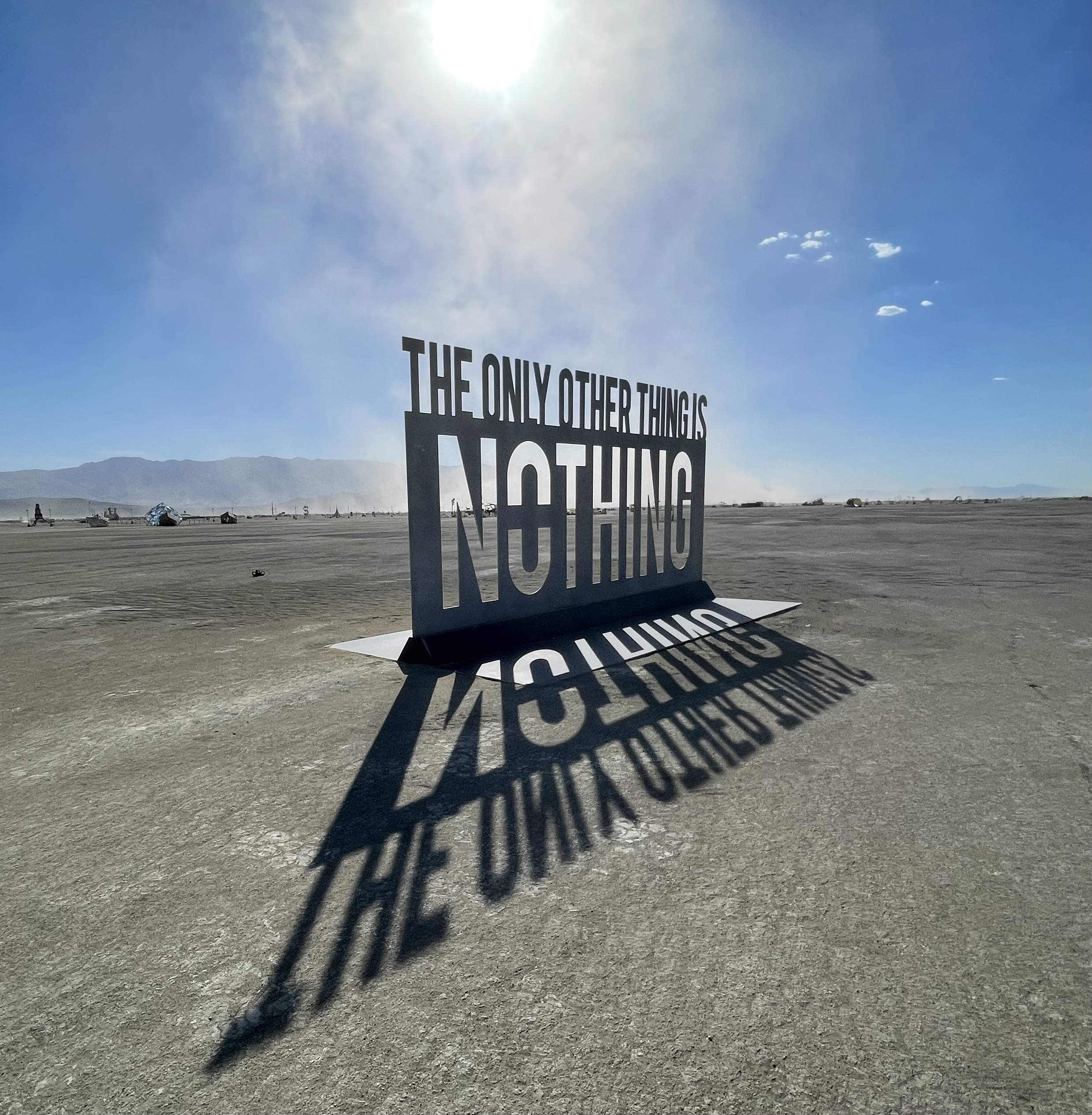There Is Nothing At Burning Man