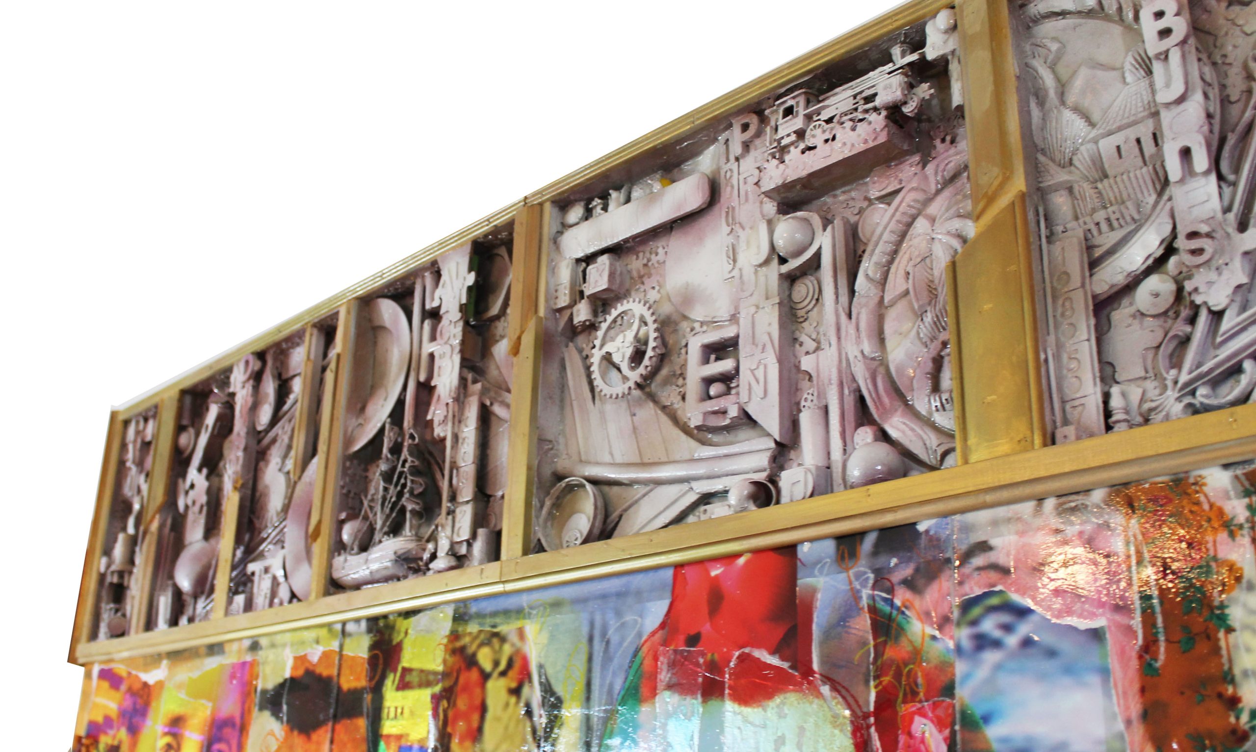 Smothers Elementary School Mural and Wall Sculpture