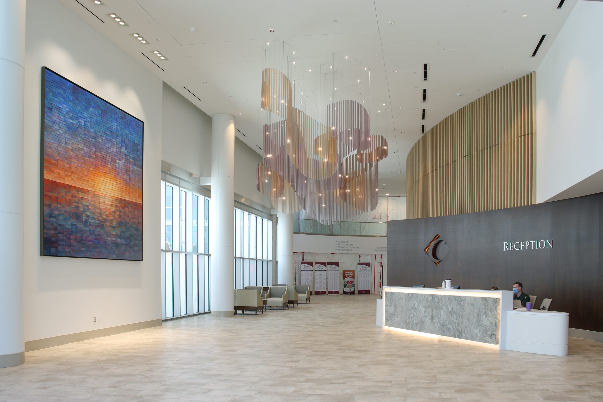 Healthcare Feature Wall