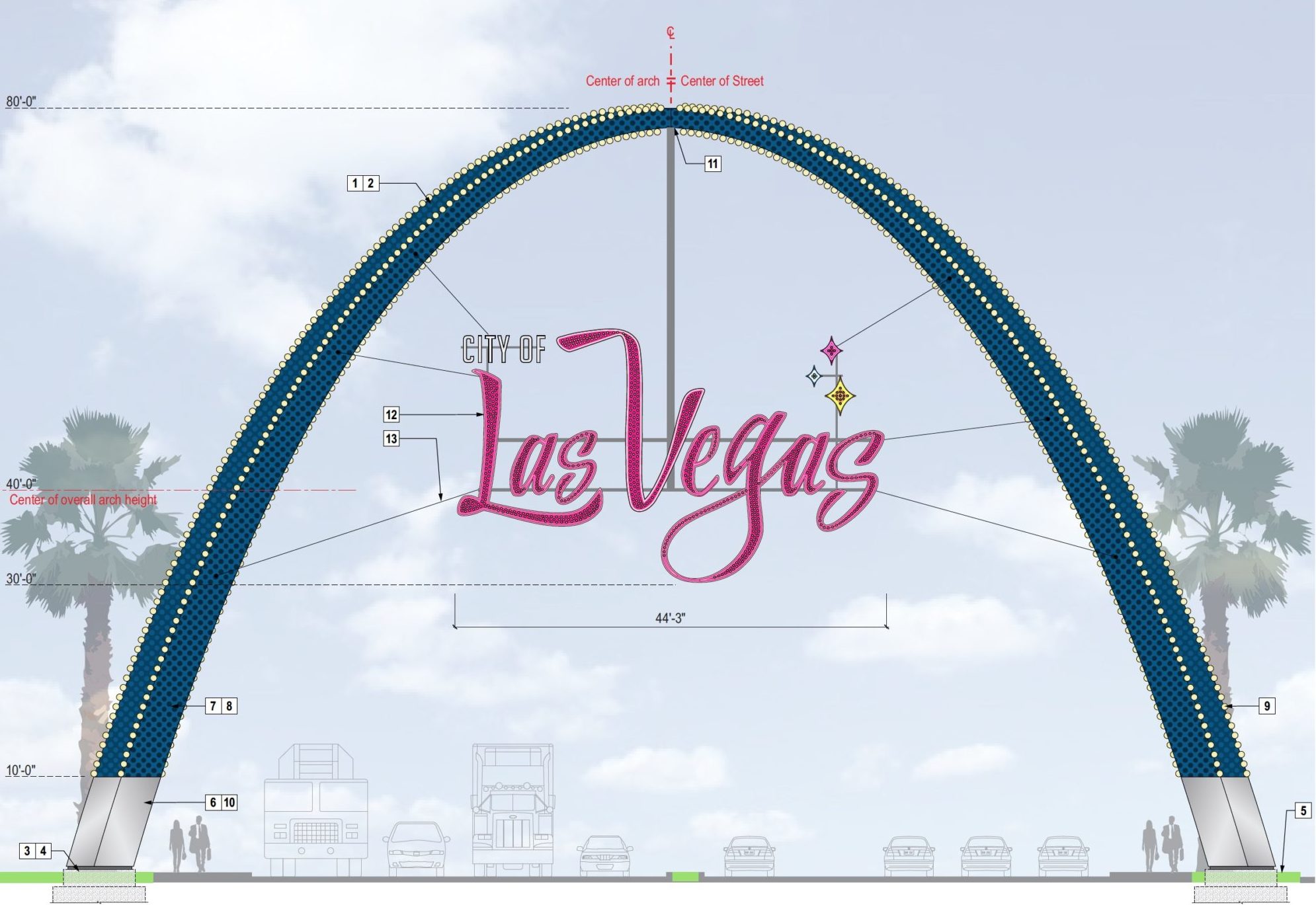 The Strat Archway Las Vegas