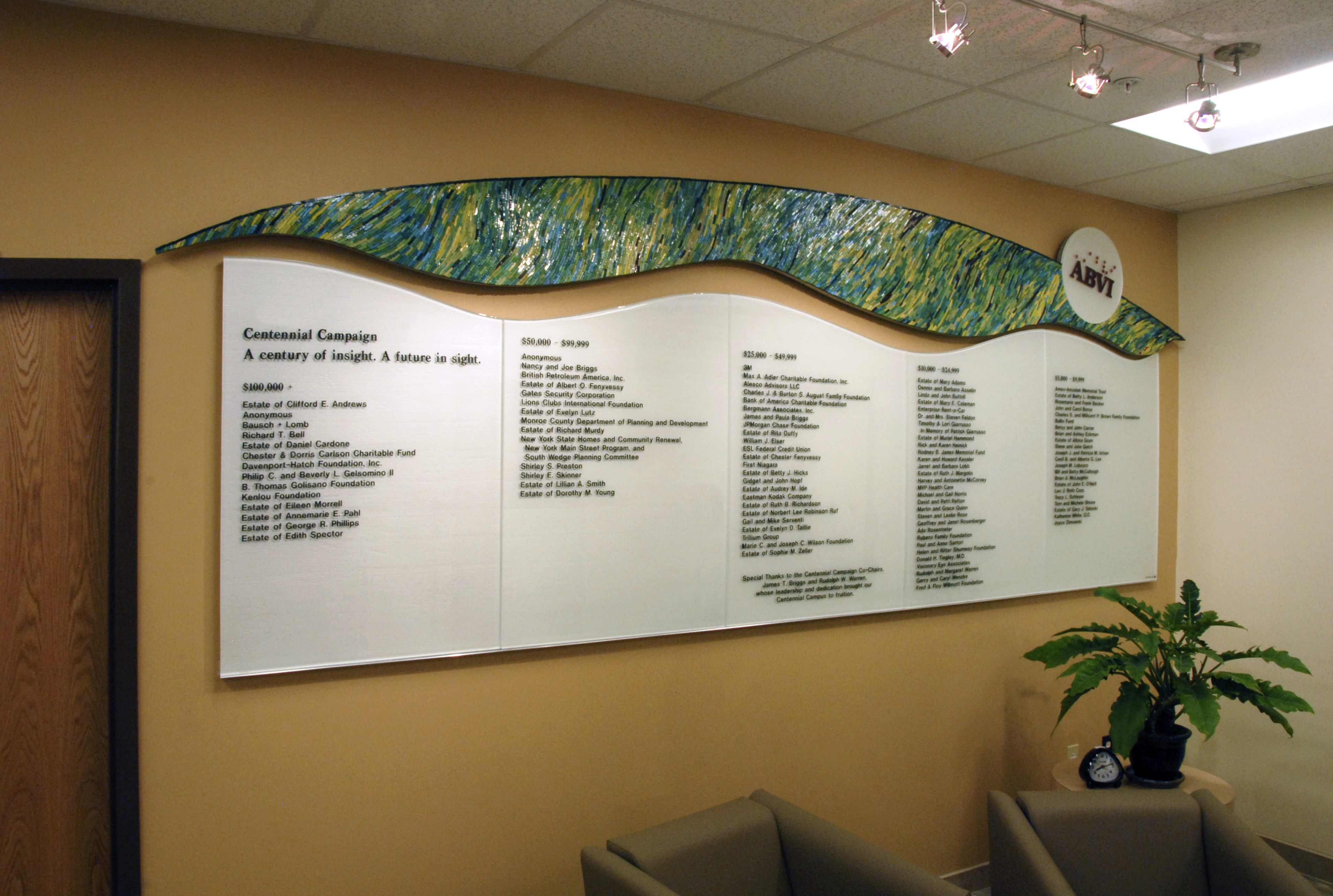 ABVI Donor Wall