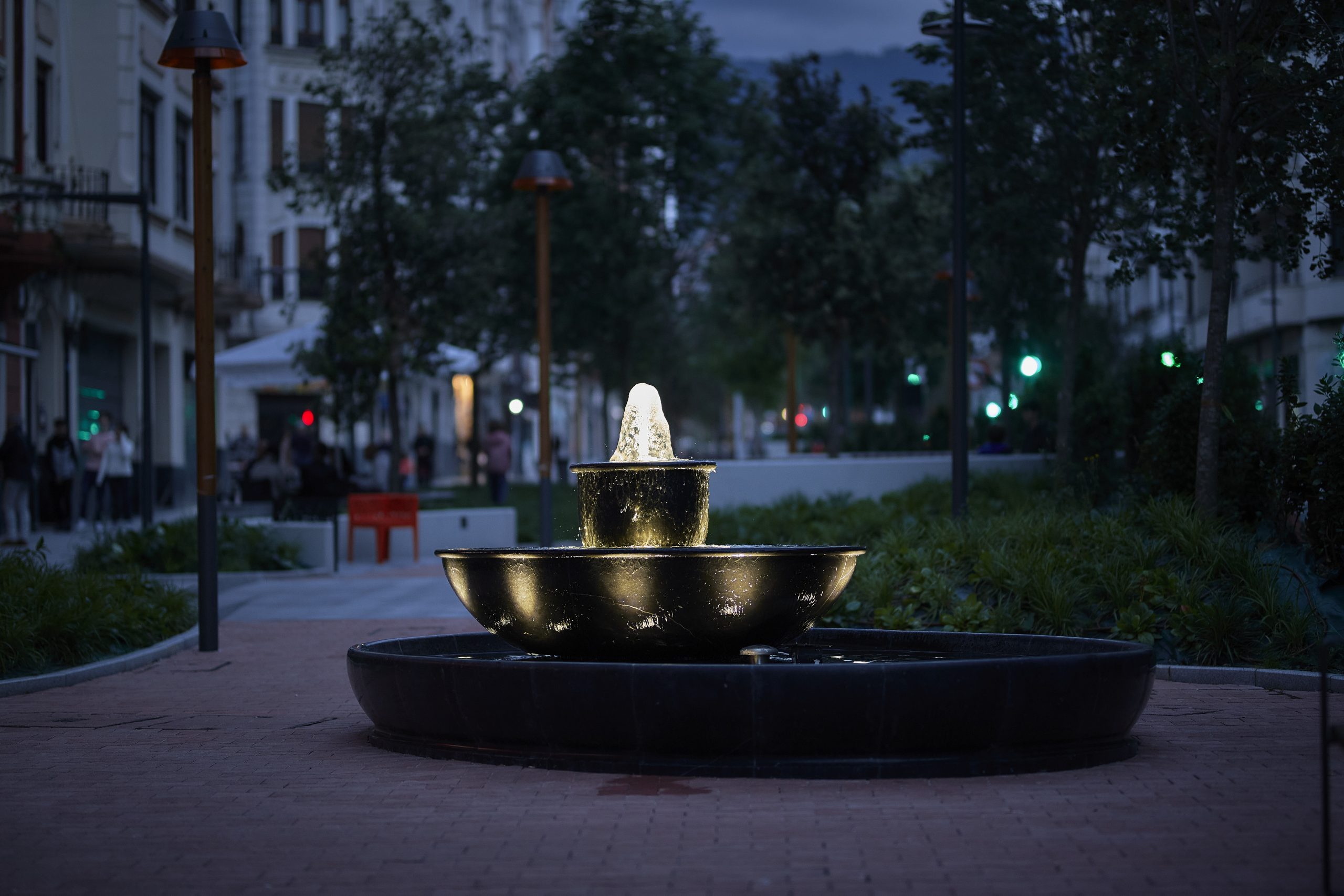 Oval Fountain
