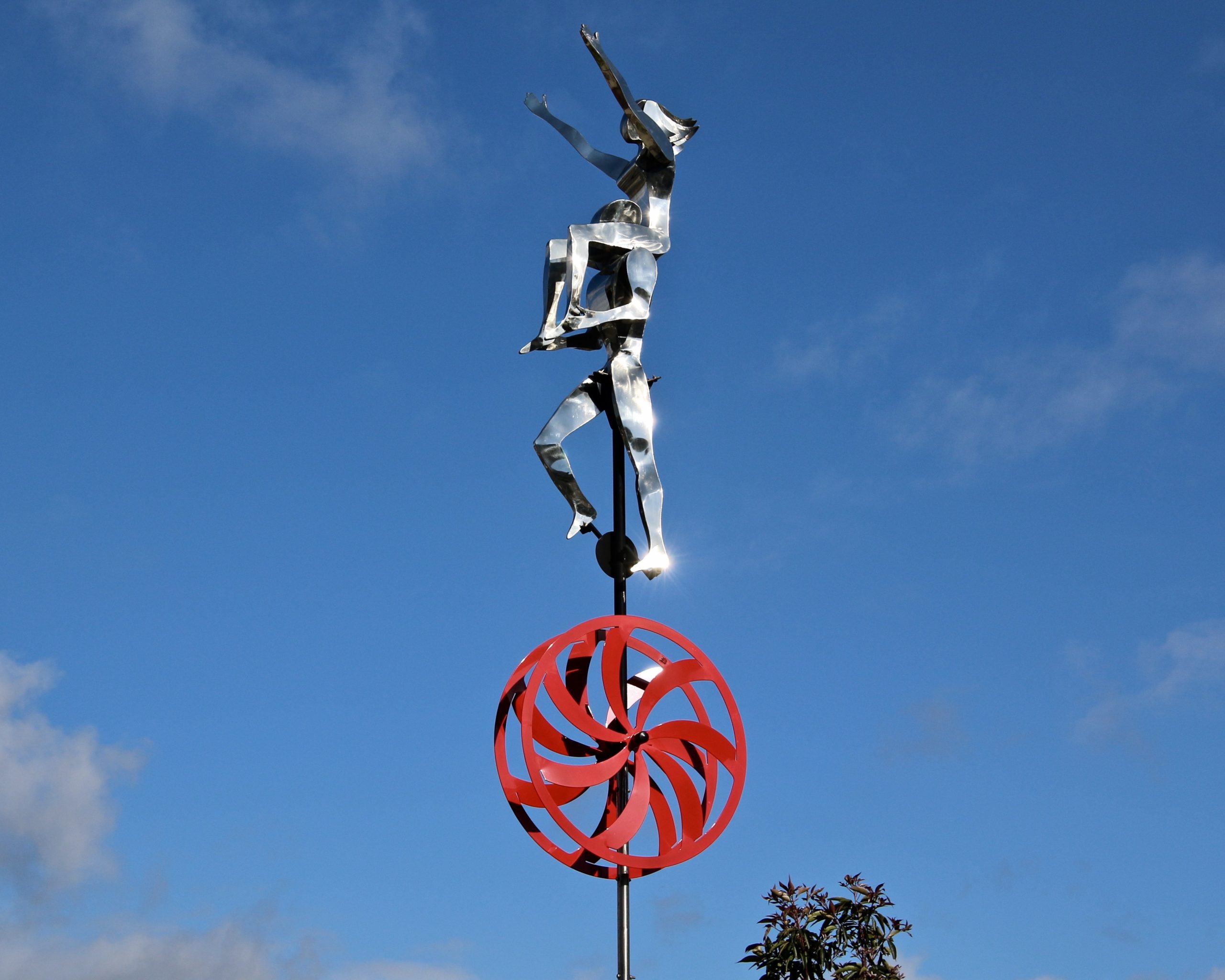 LIFT ME WITH YOUR LOVE Kinetic Sculpture