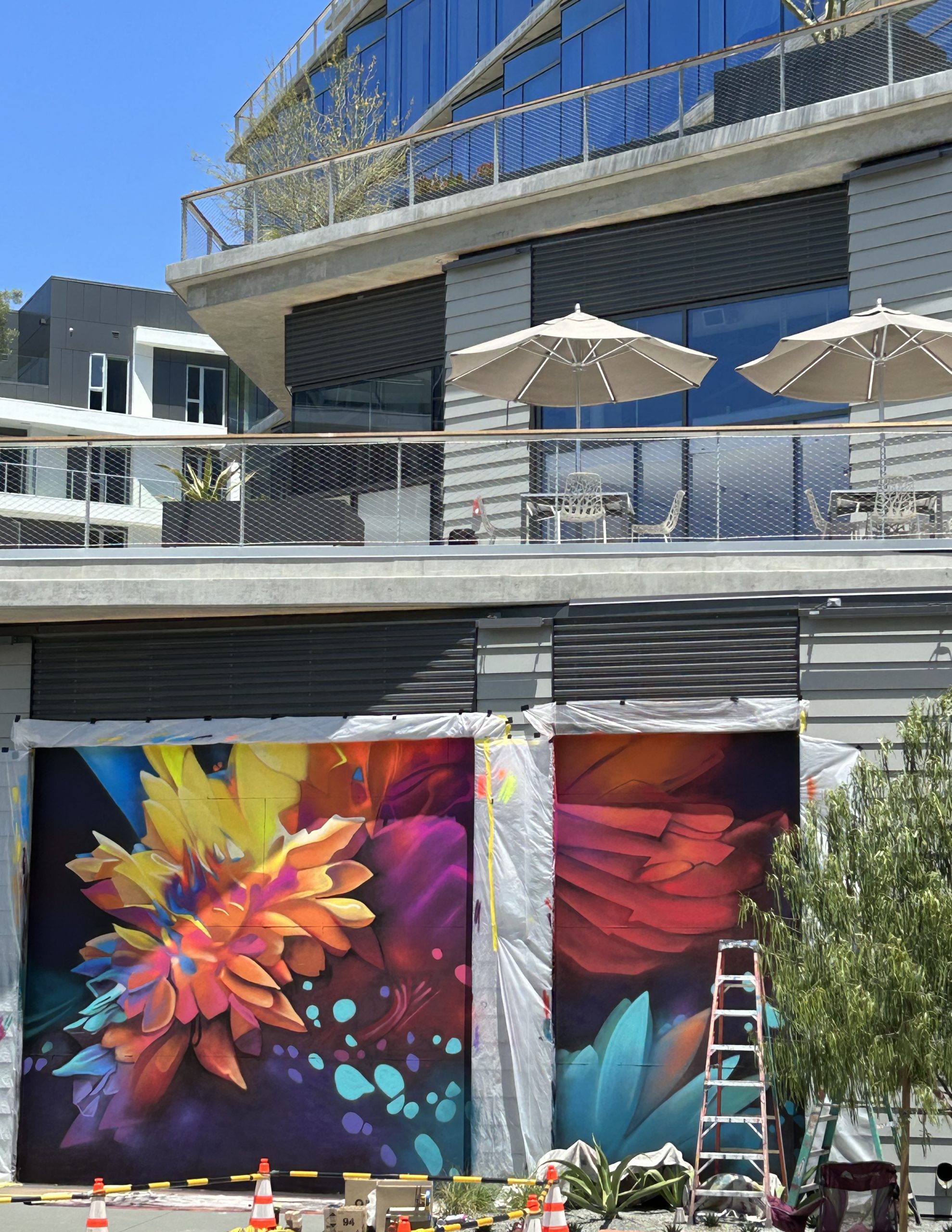 A Mural Symphony at West LA Luxury Apartments