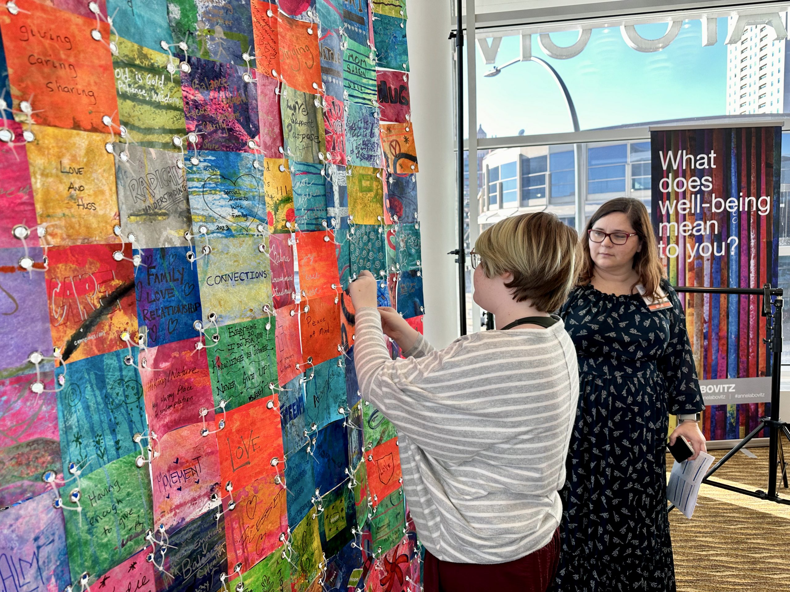 The Well-Being Quilt: A Participatory Art Experience