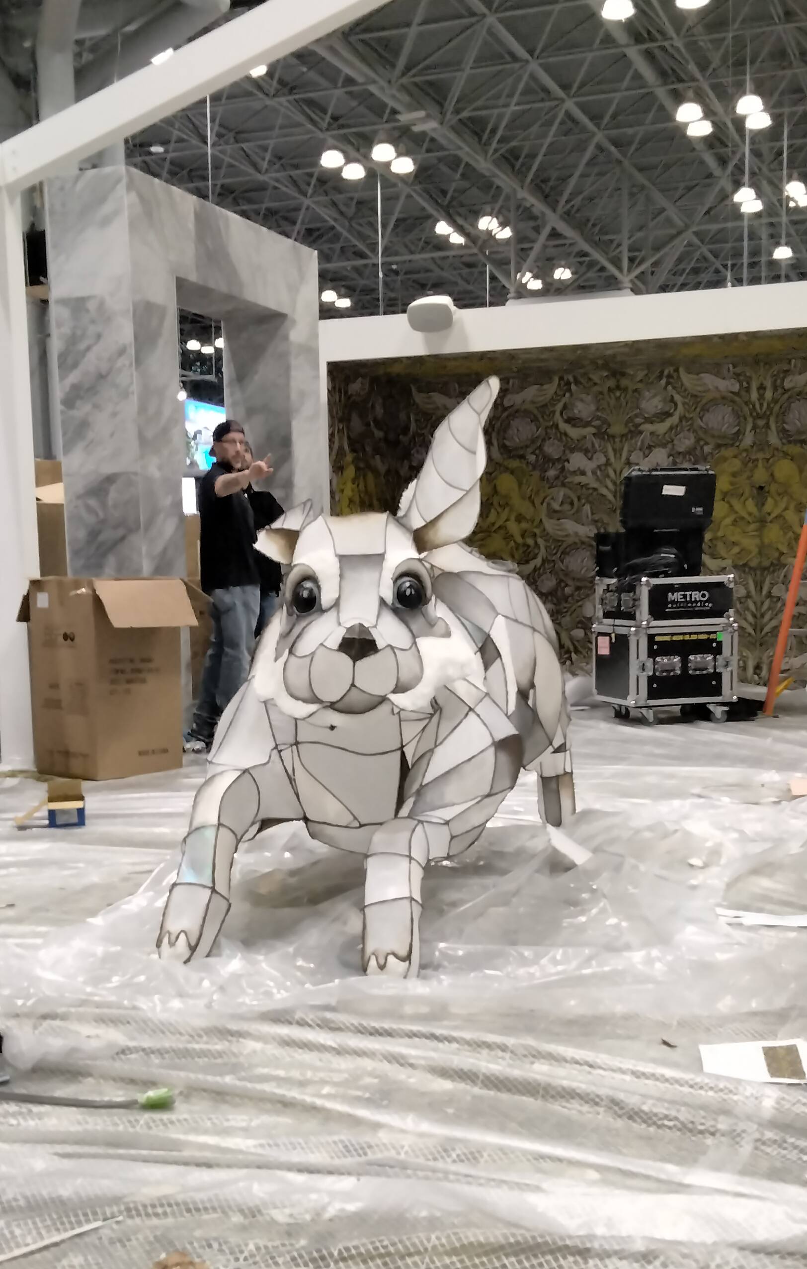 White Rabbit- Created for a Boutique Design Convention at the Javits Convention Center.
