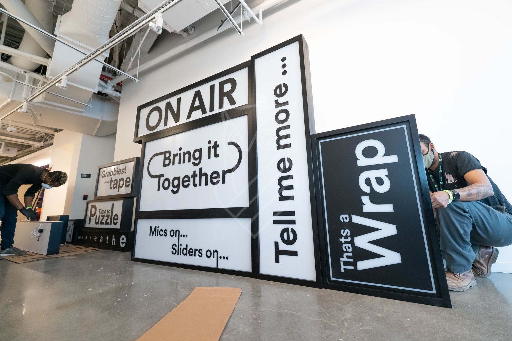 Video + Photo for Spotify Workplace Design